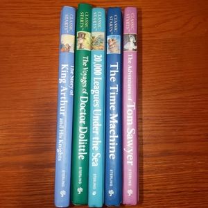Children's classic books, hard cover, EUC.